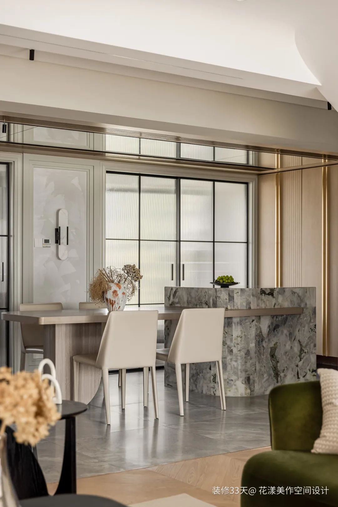 装修设计：280平高级质感顶跃豪宅