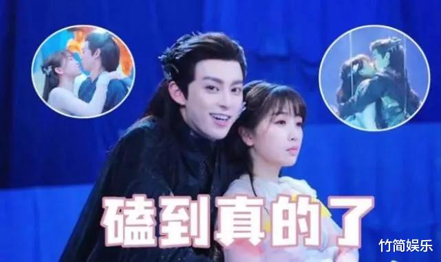 王鹤棣|27岁虞书欣穿吊带又甜又辣,貌美肤白又光滑,与王鹤棣热吻CP感太强