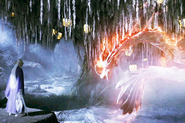 蔡少芬|《三生三世步生莲》重启四海八荒,银龙直冲九霄,光神硬扛天劫