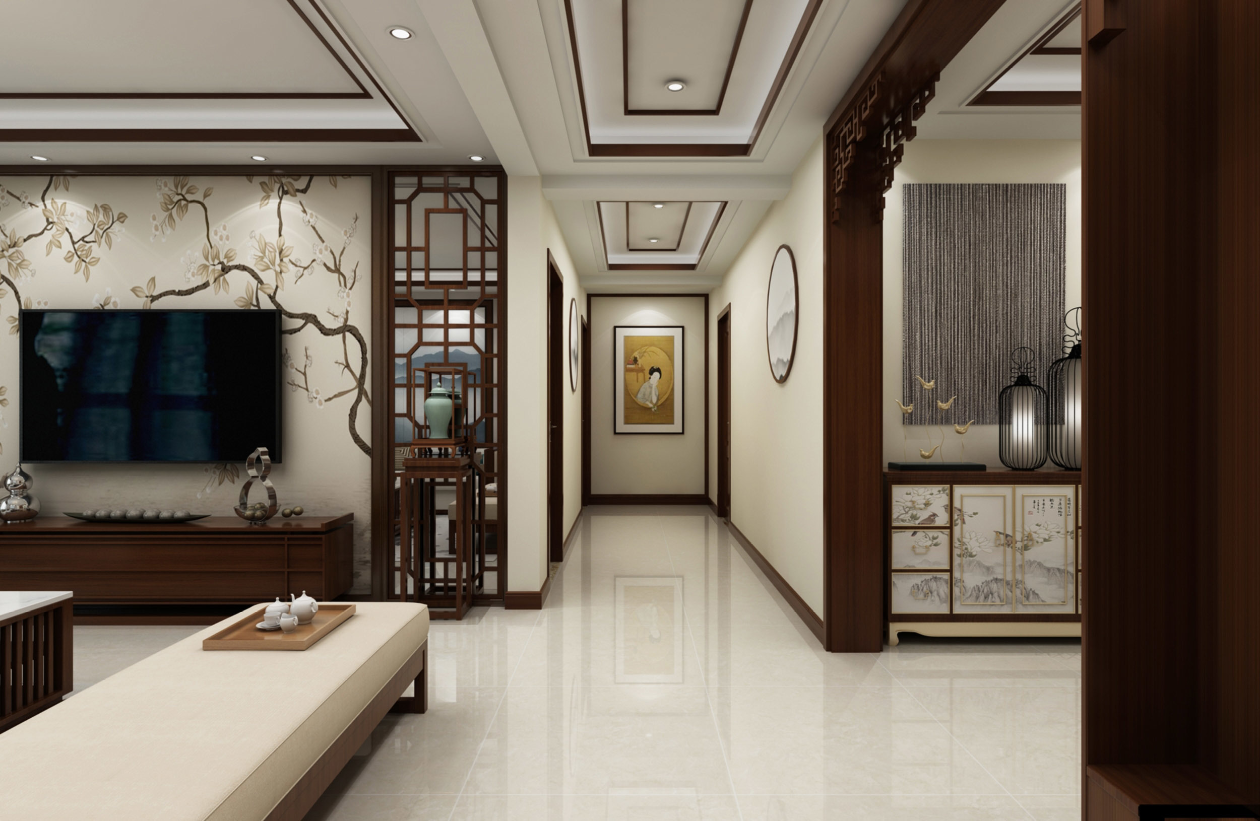 中式红木装修,带给人们高品质的生活体验