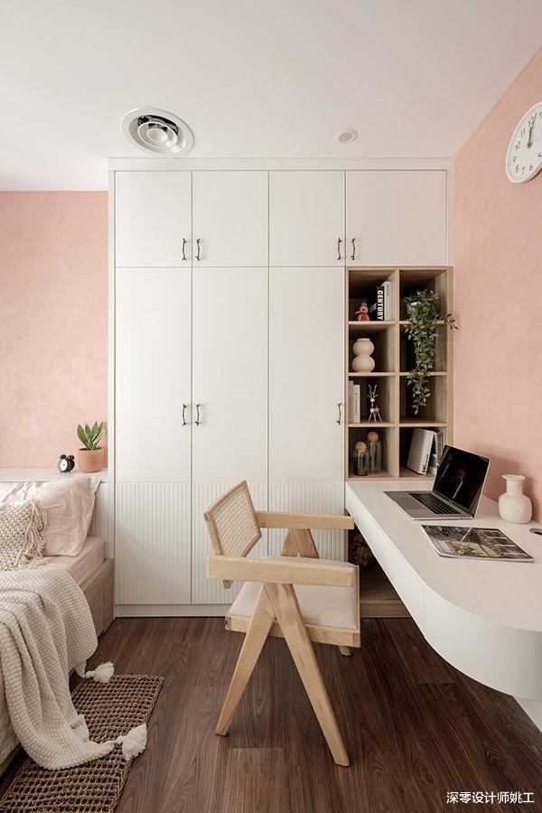 看到她家102㎡三居室我慕了，米色贯穿全屋，绿植作点缀满满生机感