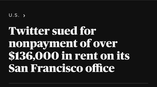 hr|裁员一半，为了让余下员工卖命他在办公室安了床，推特欠房租被告