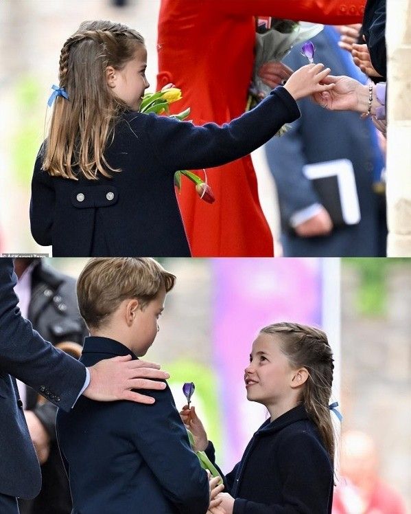 夏洛|夏洛特小公主:身价超400亿,管完弟弟提醒哥哥,气场太强像女王