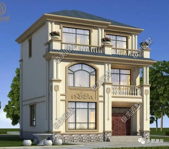 占地不足百平, 小宅基地也能建好房,看过图纸的都说好