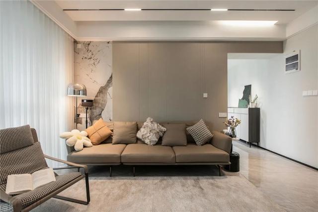 120㎡现代简约,实用空间设计,温馨优雅布置,令人舒适的房子