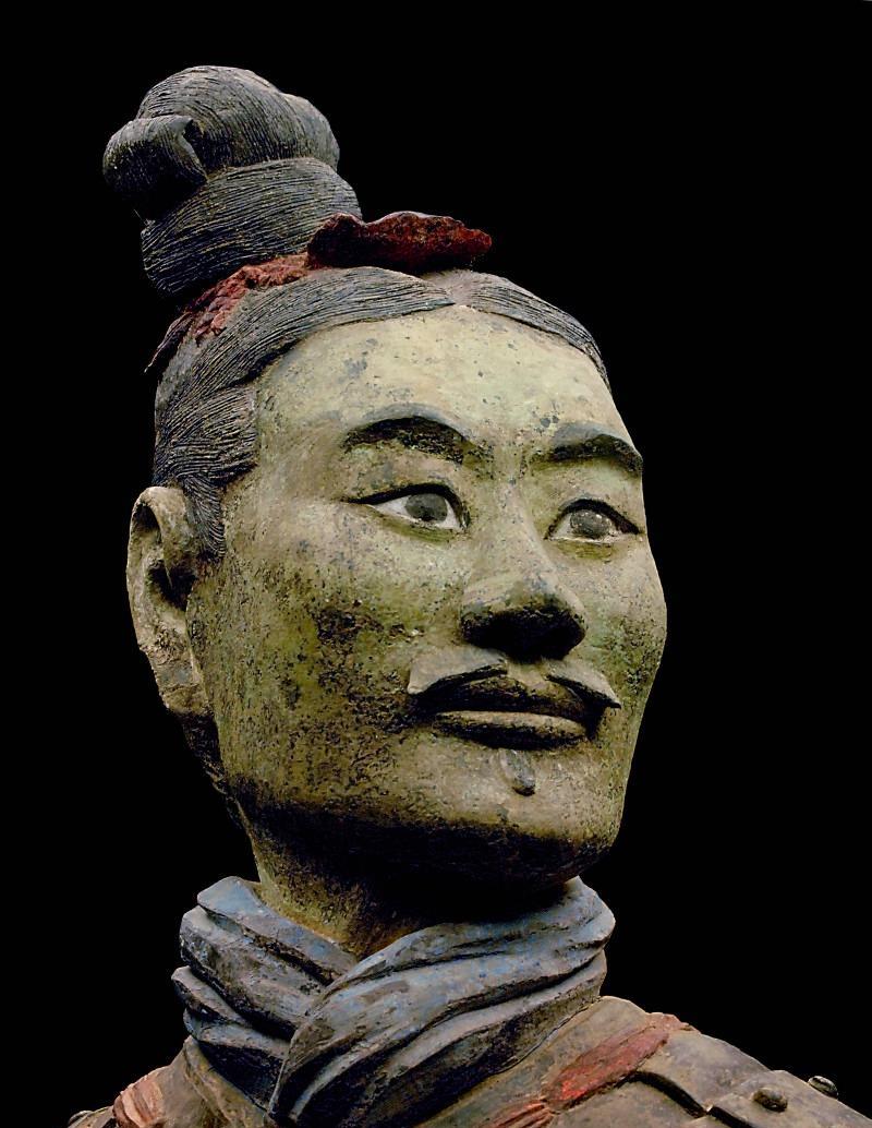 兵马俑中，有一张科学家也难以解释的“脸”，还被禁止出国展览