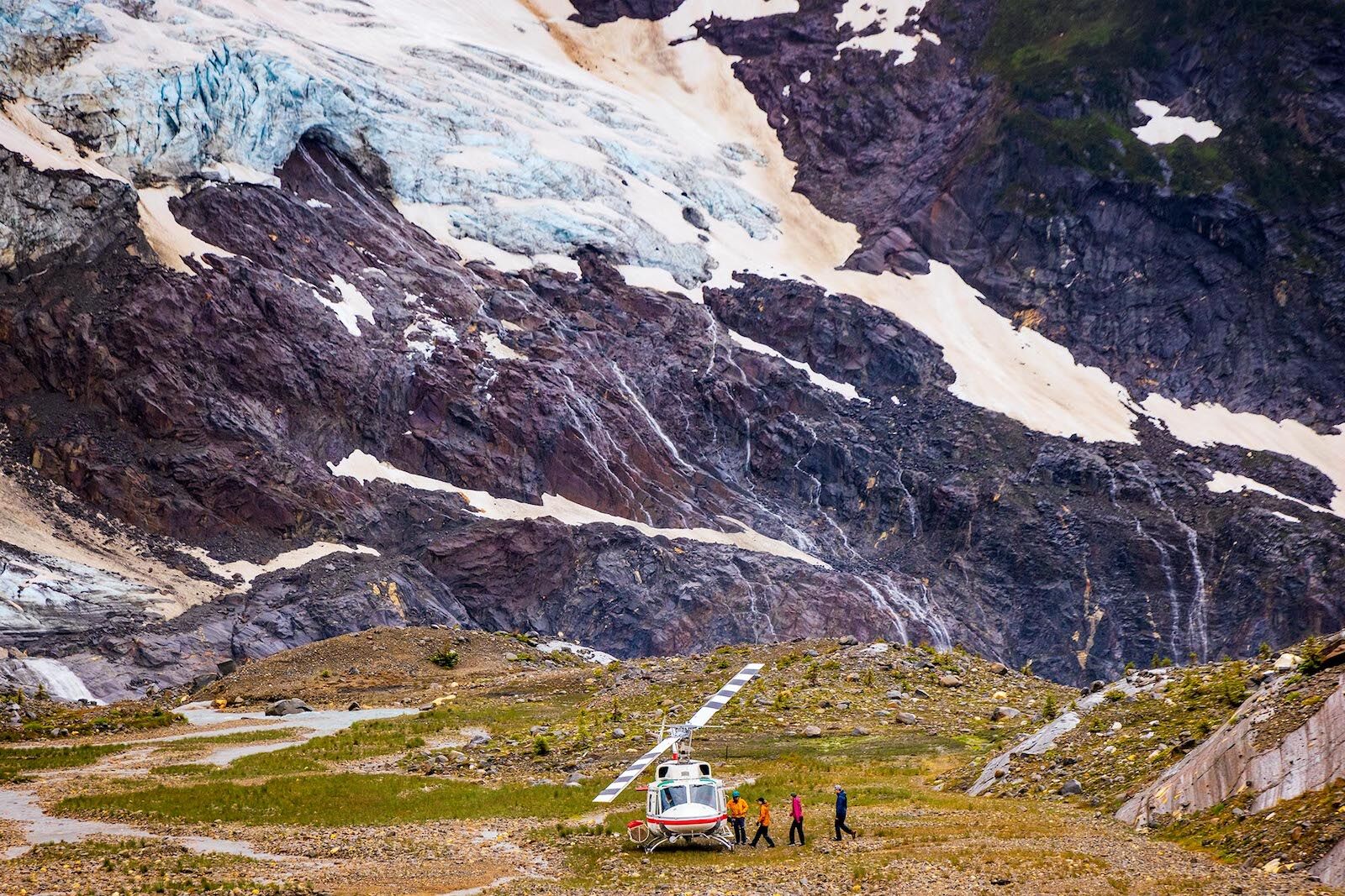 乡村旅游|难以置信的景色，只有乘坐直升机才可到达的徒步胜地