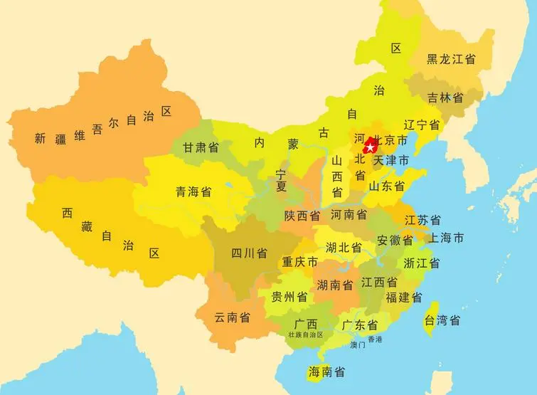 素可泰|中国各省省会城市，看完涨知识了！