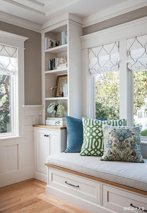 太有设计感了！窗帘与飘窗这样搭配，那真是高手中的高手！
