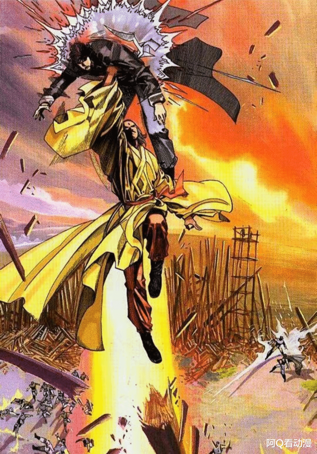 反派|《风云》漫画，武林神话无名，为什么会在第三部跌落神坛？