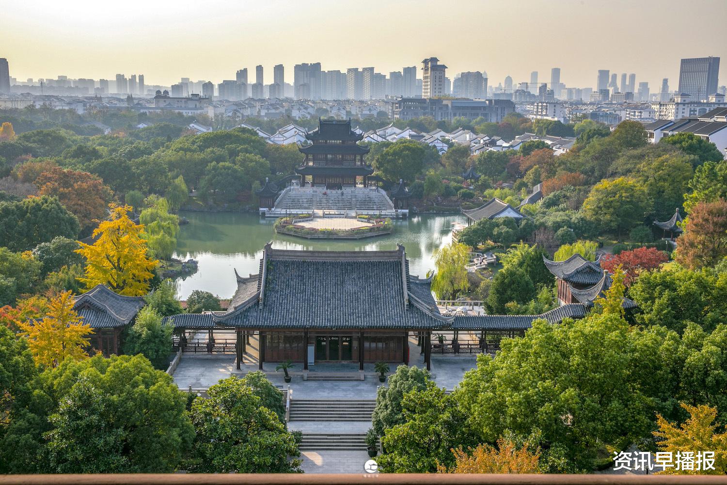 苏州|登上古塔看美景、登上古塔看美景……苏州盘门景区赏杏渐入佳境