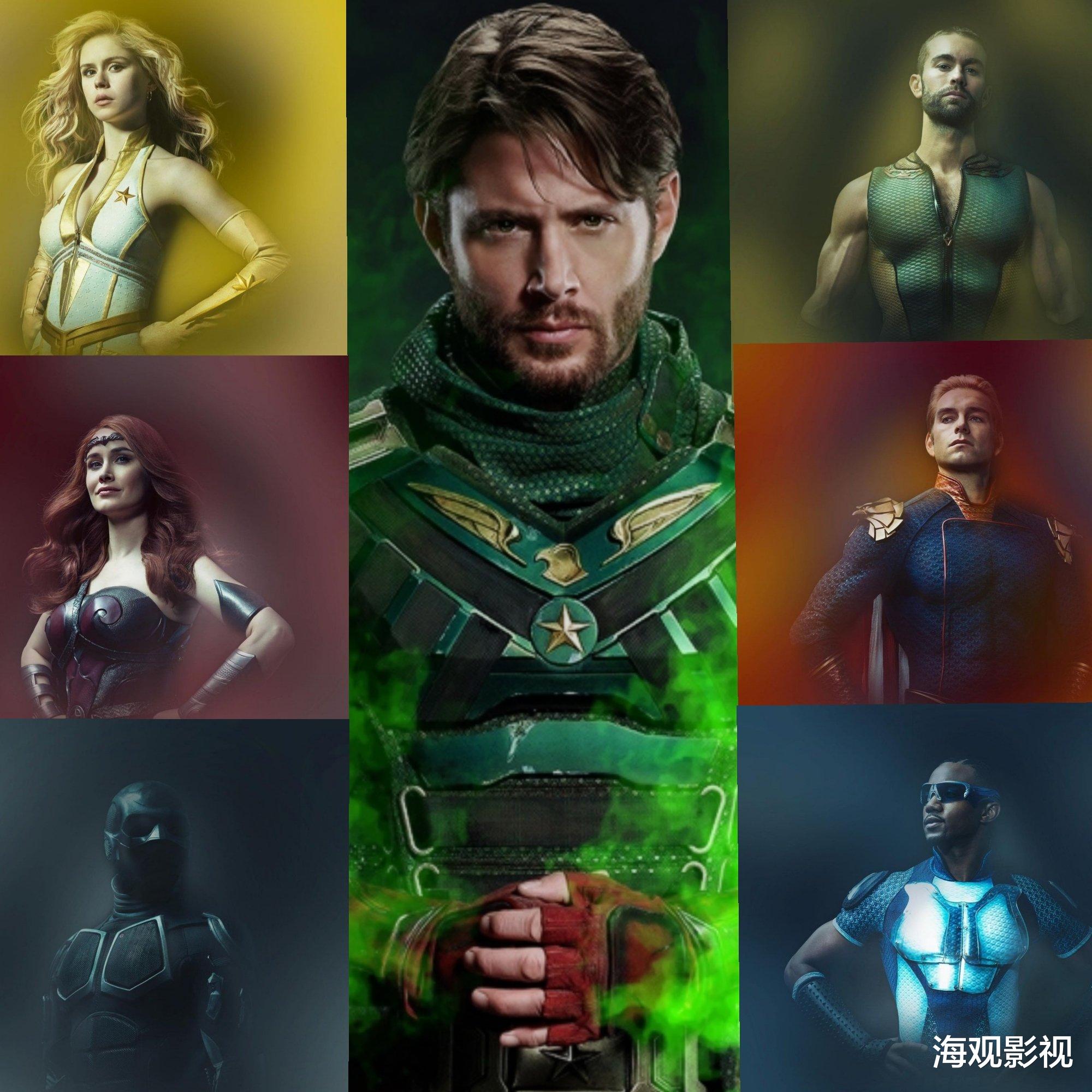 主持人|《黑袍纠察队》第三季新角色海报,祖国人和星光等亮相