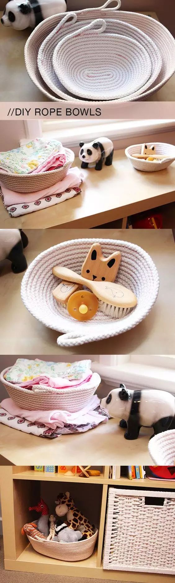 一根绳子轻松变成收纳神器