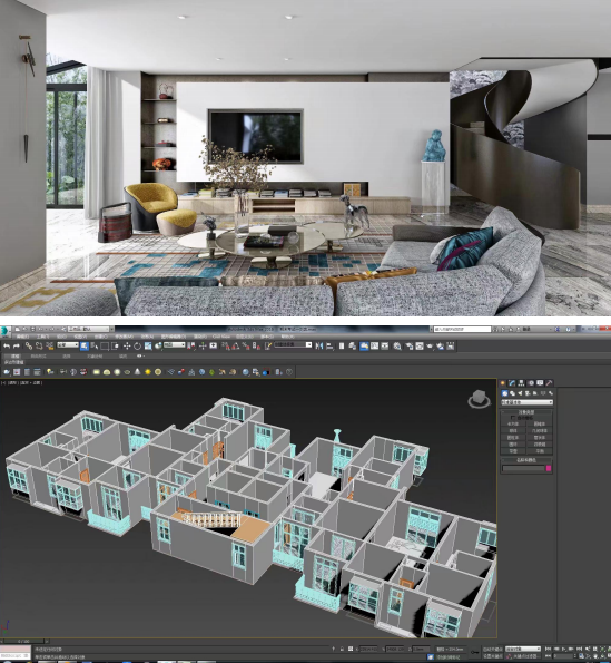 设计浪漫:邵阳旅游学校室内设计专业作品成果展示!