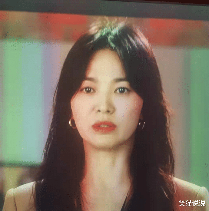 护手霜 41岁宋慧乔新剧被网友嫌显老，脸部发腮法令纹明显，因新剧减肥过猛！