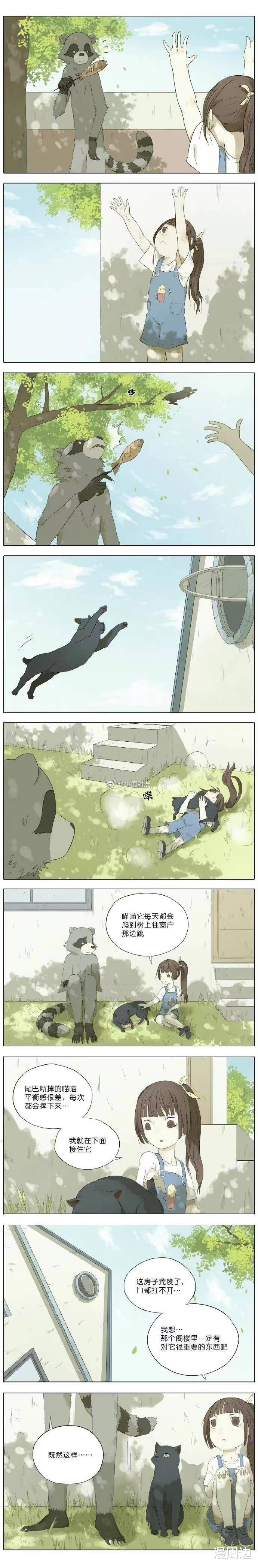女孩|「短篇漫画」猫的报恩
