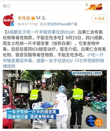 白果|银杏到底有哪些功效？街边的银杏能不能捡来吃？