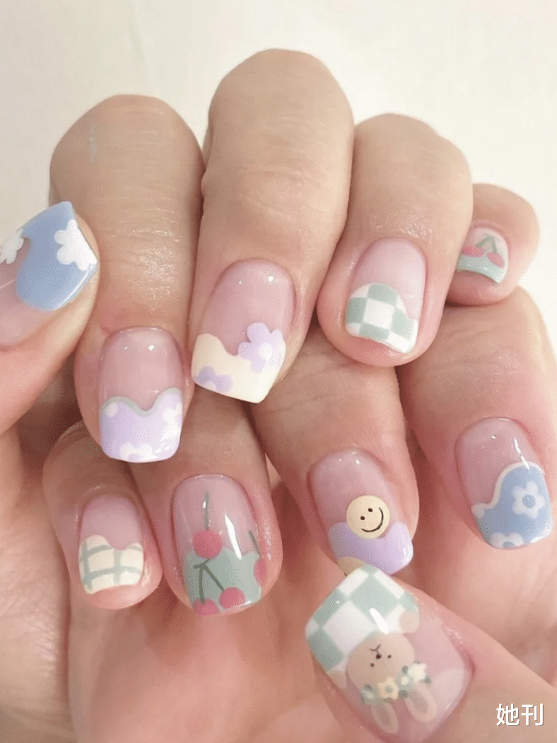 美甲 全网都在夸杨幂这个照片美,开春爆款已经预定