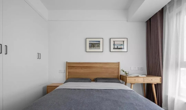 95平现代三居室,简约利落,轻盈自然