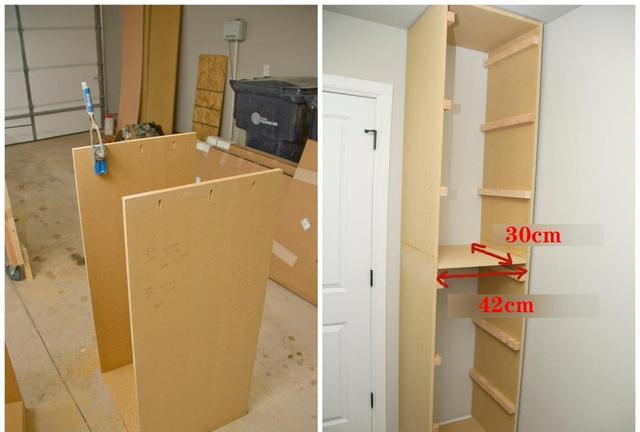 卫生间别再打柜子了,木板拼一拼嵌入6个网篮,一拉一推轻松收纳