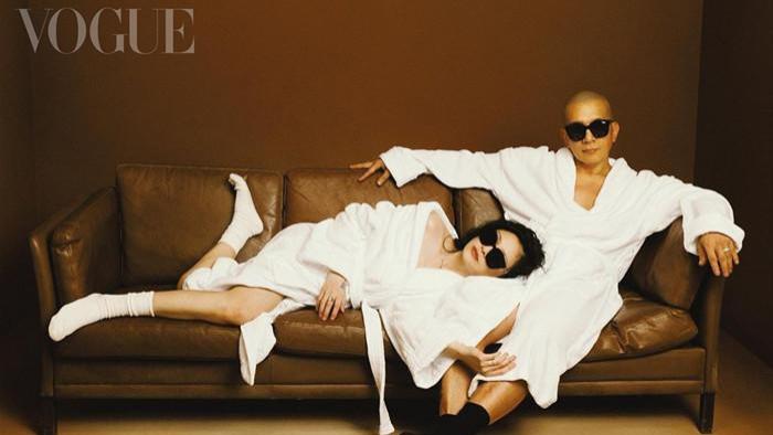 大S|大S夫妇国庆节撒糖，婚后首次合体拍片太甜，光头老公提脚变痴汉