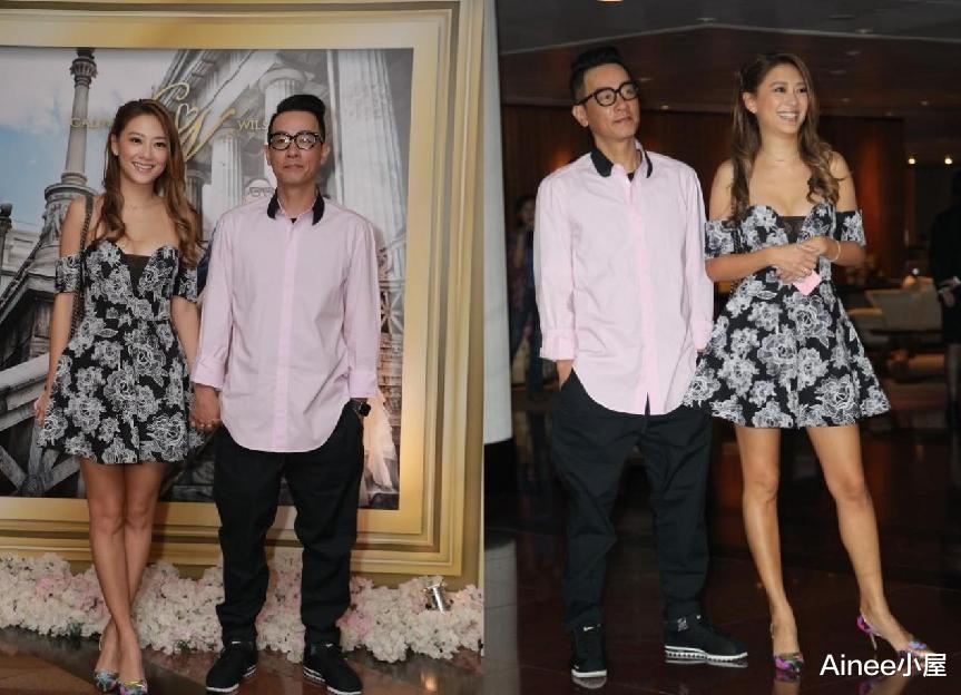 应采儿|应采儿在老公身边穿得好少女,露肩低胸裙挺惊艳,有点肉更美