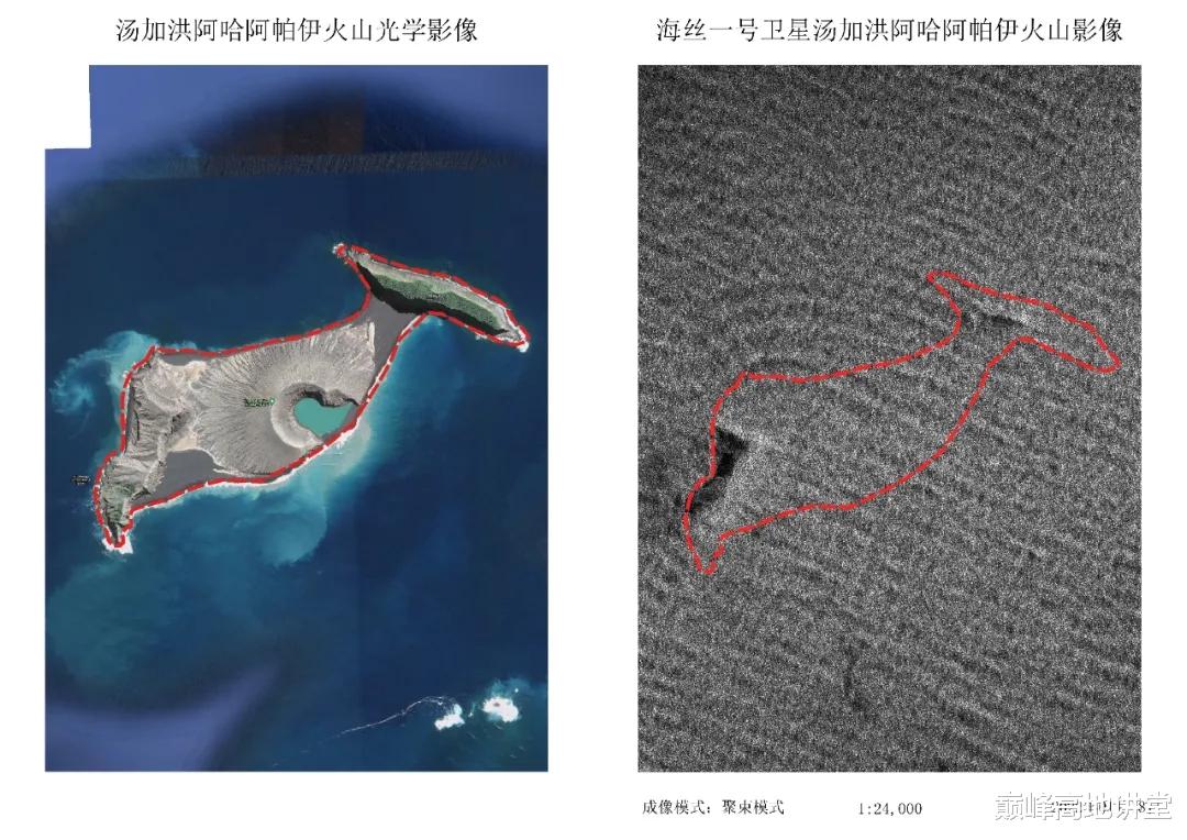 世界三大气象卫星对汤加火山成像,为何我们歪得很?与星下点有关