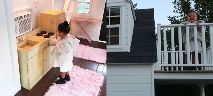 卡戴珊家族|卡戴珊家族小公主：出生就身价50亿，外婆送价值10万美元的玩具屋