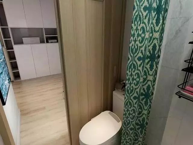 30㎡小户型,定制橱柜+开放式客餐厅+隐藏收纳,卧室仅有5㎡