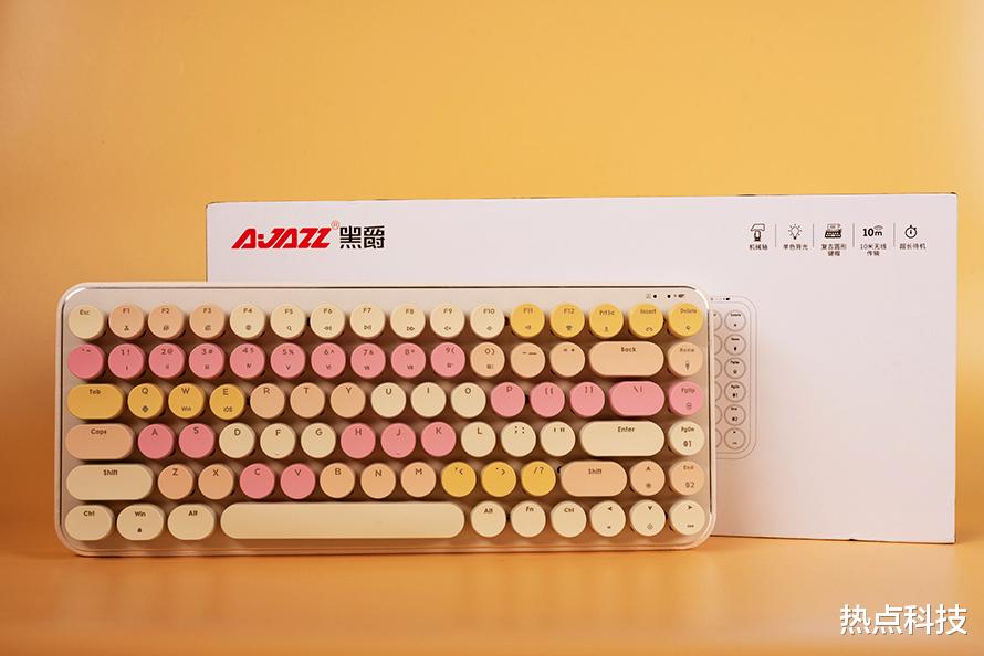 机械键盘|黑爵K840T三模机械键盘评测 高颜值与单色光打造内外兼修外设