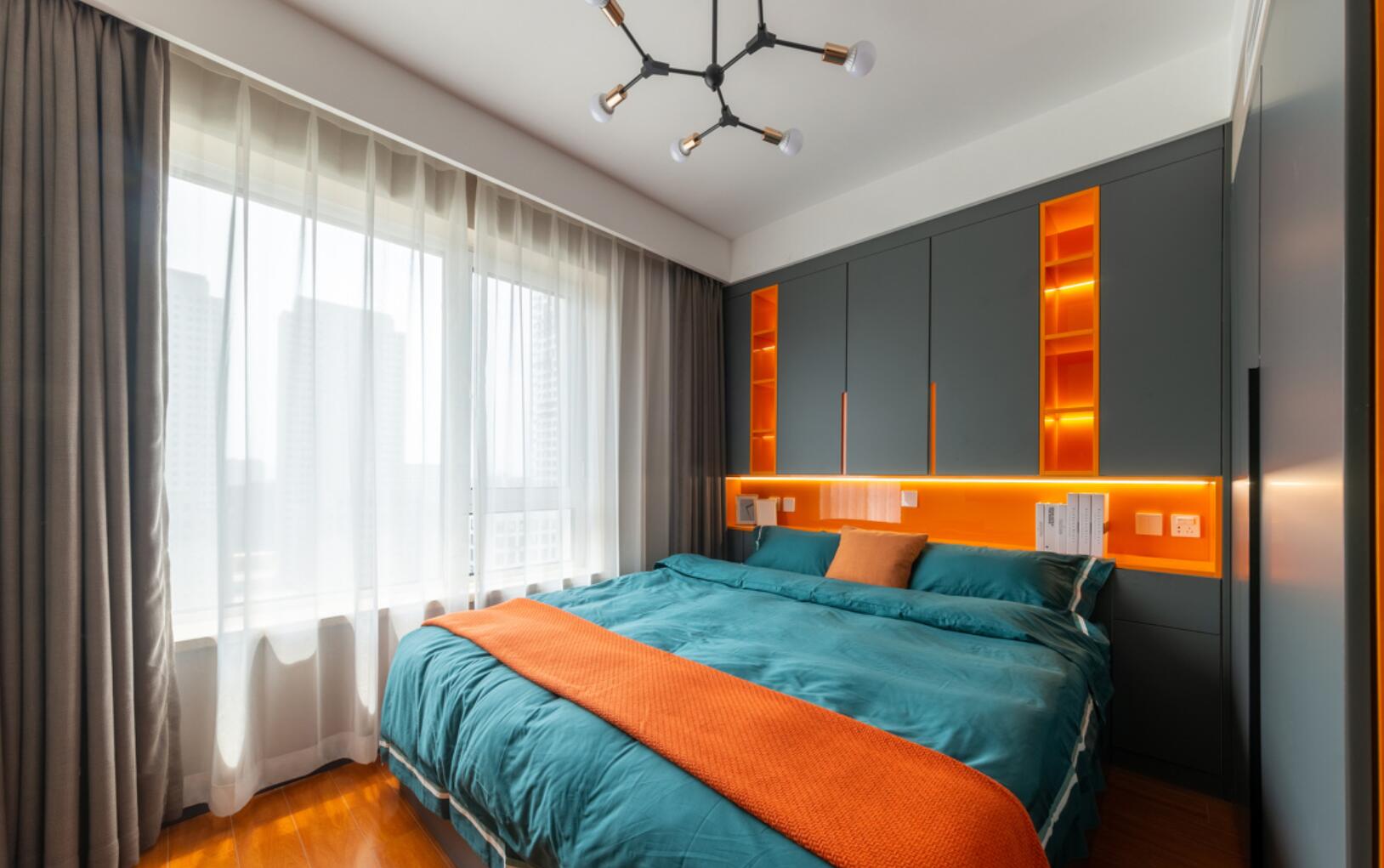 这是什么“神仙设计”？45㎡，以高饱和度定位空间，反而很高级