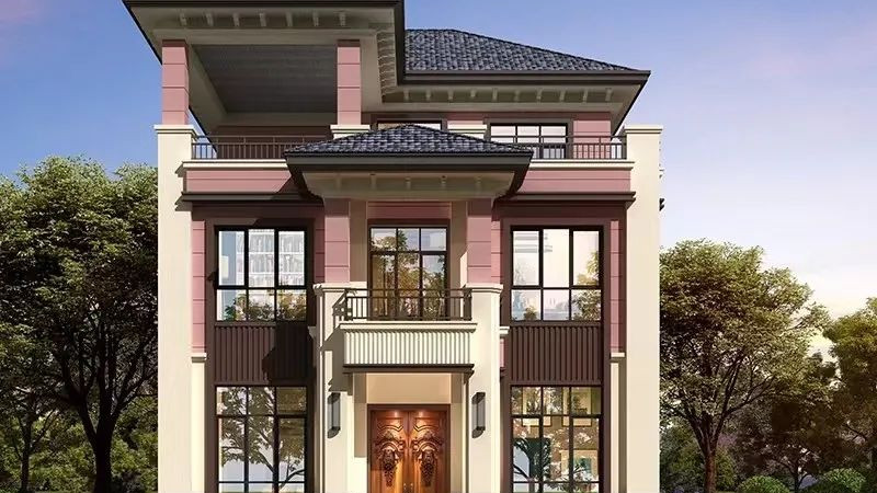 经典新中式风格就是这么耐看，在乡下建一栋牛大发了