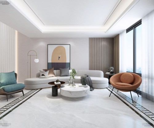 对自由的向往，对简约的追求，现代装修风格