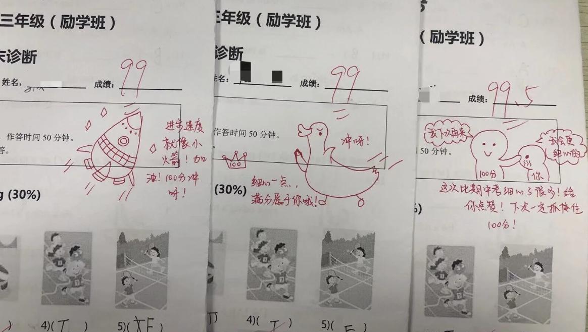 招聘|初入职场的女教师因“批卷”走红，深受校长赞赏，学生也爱不释手