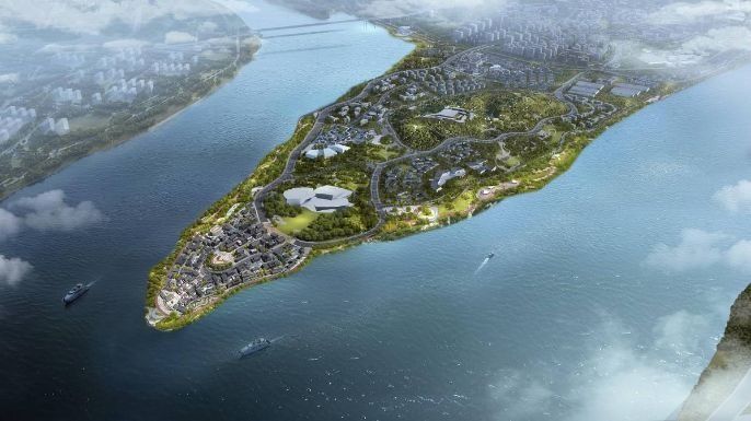 重庆|重庆重点项目大渡口“两江四岸”治理提升工程钓鱼嘴项目开工!