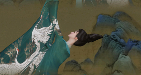 逆水寒|只此青绿春晚爆火后,虚拟人又在玩家群中火了:改编脑洞实在大