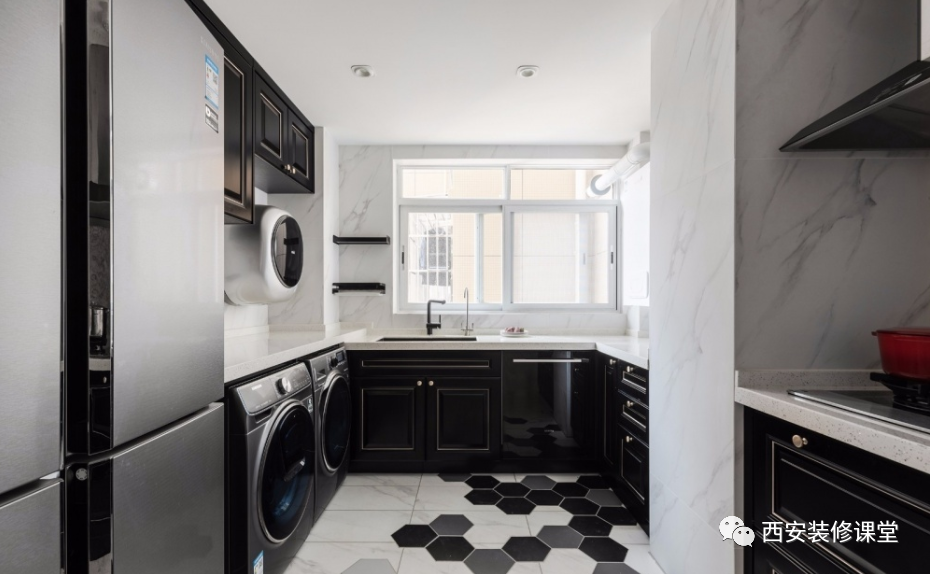 厨房装修,定制橱柜要考虑多少电器的镶嵌?