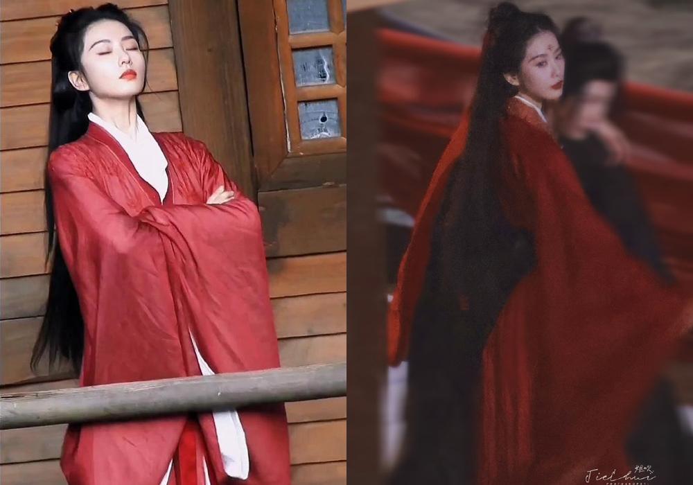 刘宇宁|《一念关山》刘诗诗喝酒舞扇，有新的紫色造型，刘宇宁战损好带感