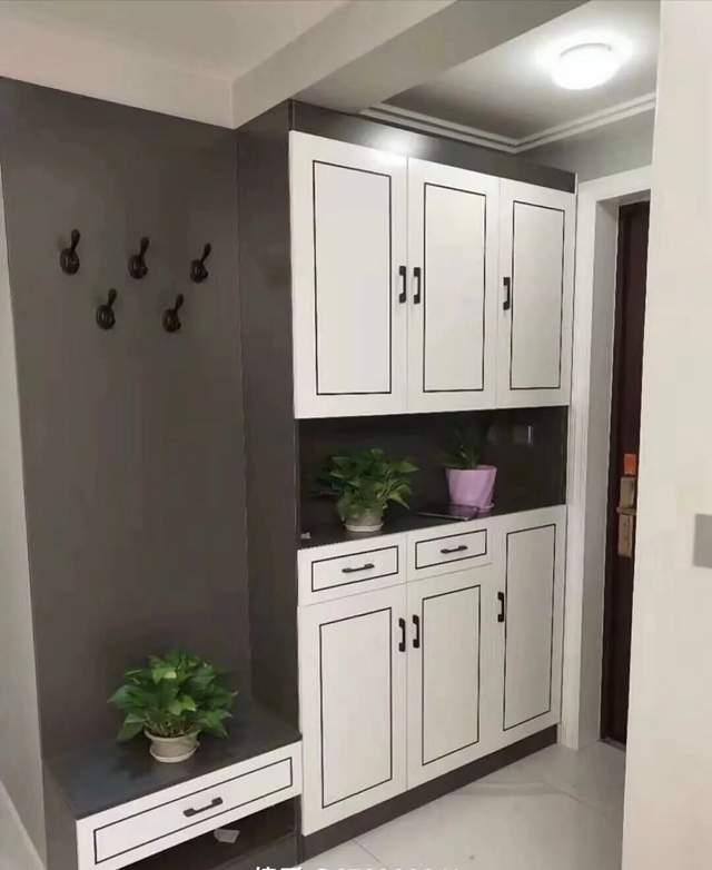 新房装修最流行的入户鞋柜设计,喜欢的点赞收藏