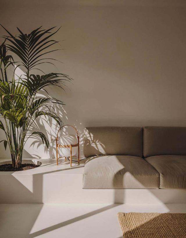 白色原木大地色,配色温柔至极,令人心动的自由生活空间