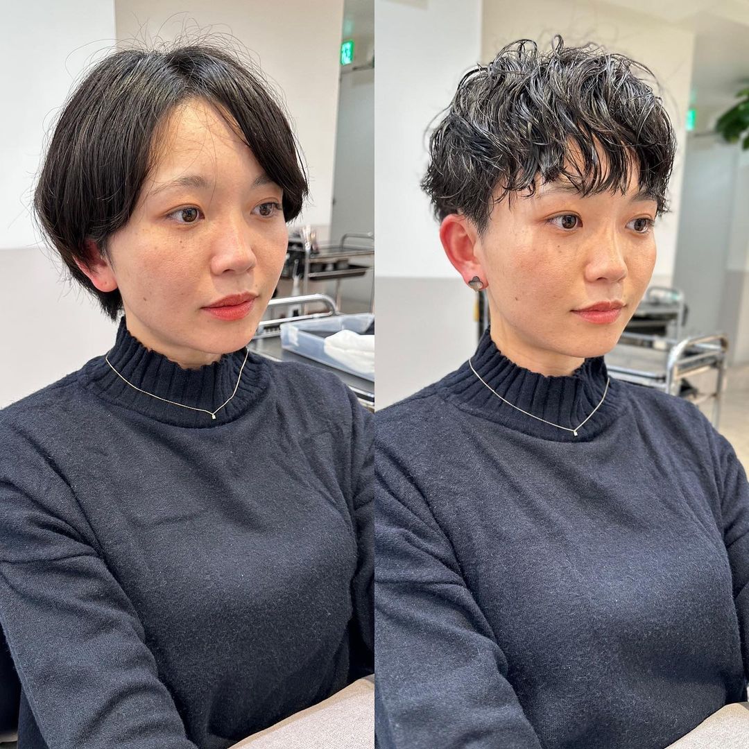 面霜 13位美女告诉你，今冬这样换发型，修颜显年轻