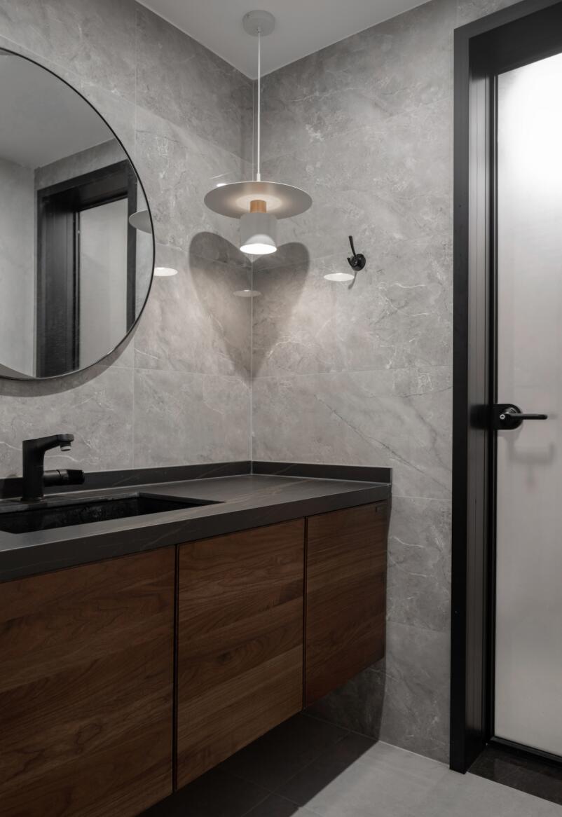 难怪弧形元素越来越流行,看了她118㎡新家,才知道有多美