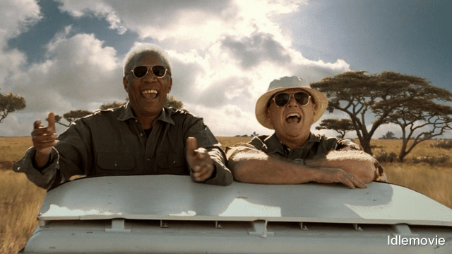 遗愿清单|一黑一白，看似不和谐的影帝组合，却演出了疯狂的《遗愿清单》