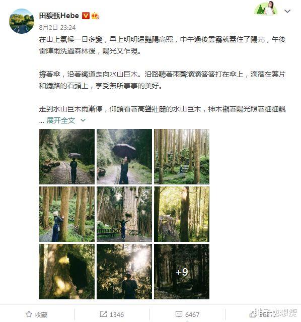 田馥甄|田馥甄Hebe发文“打肿脸充胖子”引争议,微博评论区炸了