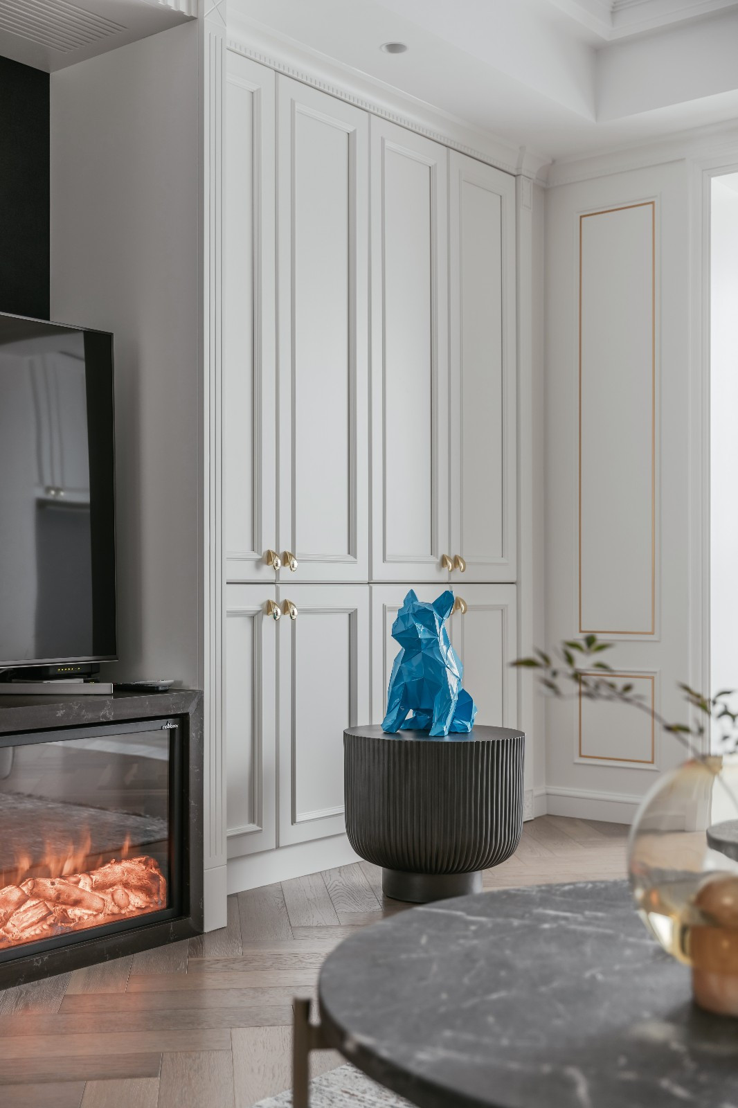 164平现代四居室,切割撕裂后又将其揉合平衡是趣味所在