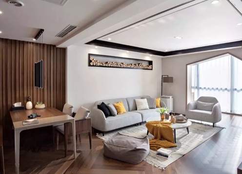 哈尔滨鸣雀装饰 客厅空间如何开发利用到极致?这样的客厅设计真的太实用了!