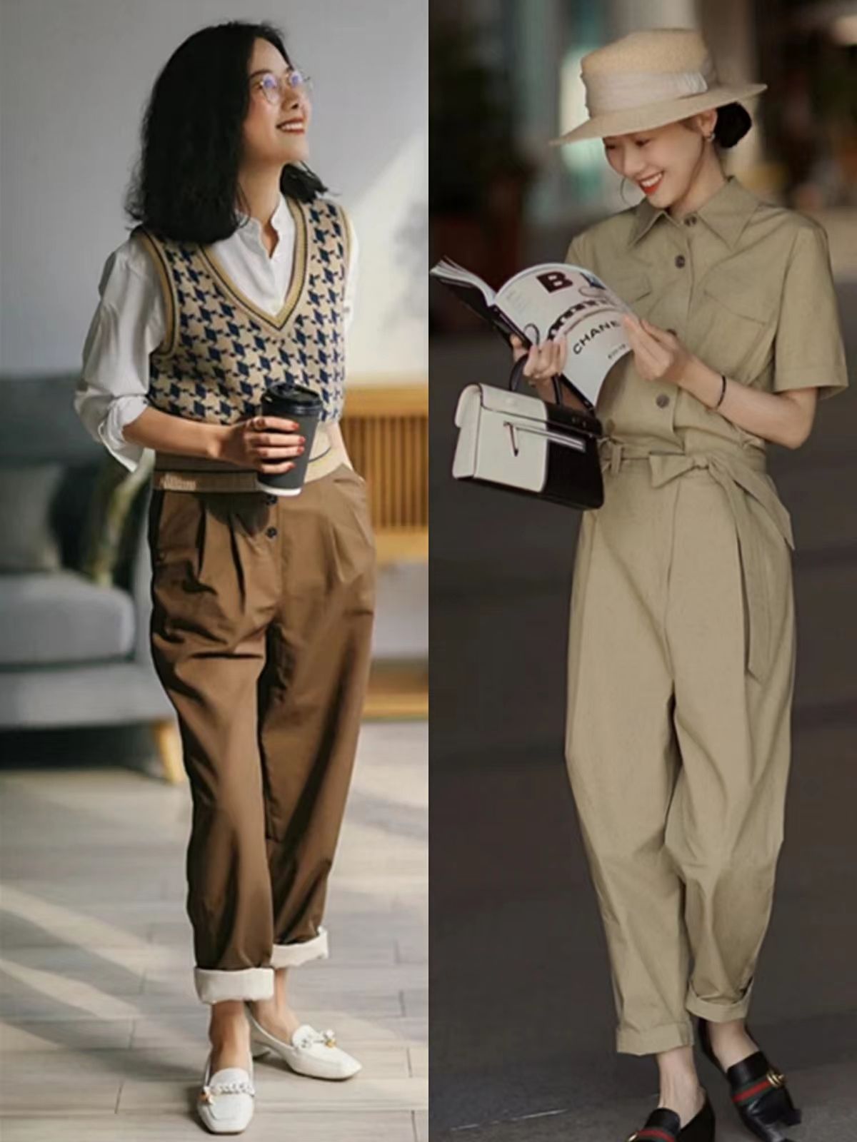 九分裤+乐福鞋，迷笛裙+球鞋，才是今夏最时髦的“炸街”搭法