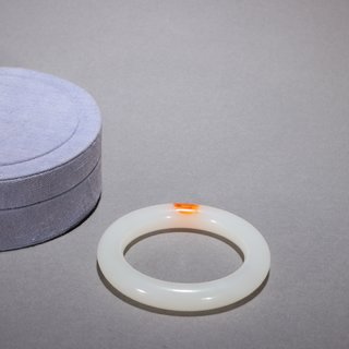 和田玉籽料|和田玉籽料原皮料圆条手镯套盒