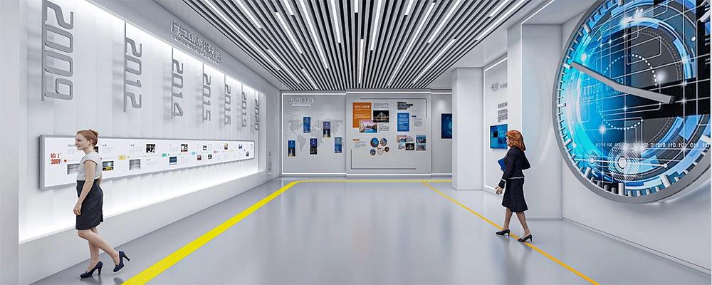 企业展厅如何规划更大的空间?