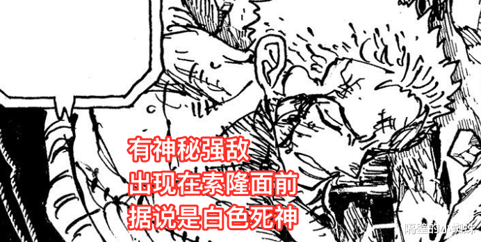 索隆|海贼王1038话情报：索隆遇到神秘人，拿着镰刀的死神出现在他面前